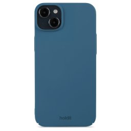 Гръб Holdit за iphone 15 Plus, Slim Case, Син