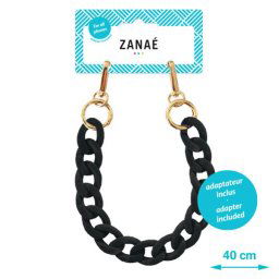 Огърлица за мобилен телефон Phone wristlaces - Mate carbone smart (large-links) S size