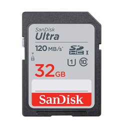 SanDisk Ultra 32GB Class 10 - 120MB/s