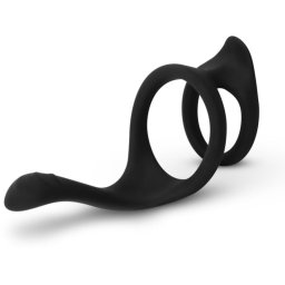 EasyToys Pleasure black пръстен за пенис 9,4 см