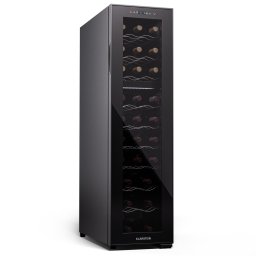 Klarstein Shiraz 27 Uno, охладител за вино, 2 зони, 83 л/27 бутилки, 5-18 / 5 - 18 °C, сензорно управление (HEA-Shiraz 27- duo)