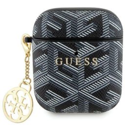 Калъф за AirPods Guess PU G Cube Charm Case за AirPods 1/2 - Черен
