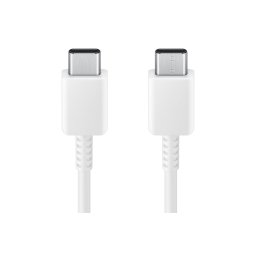 Data cable Samsung USB-C/USB-C Data Cable 3A 1.8m - Бял, EP-DX310JWE