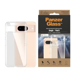 Гръб PanzerGlass Hard Case за Google Pixel 8, Antibacterial - Прозрачен