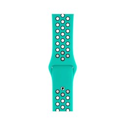 Силиконова каишка за Apple Watch 42/44 мм Turquoise Black