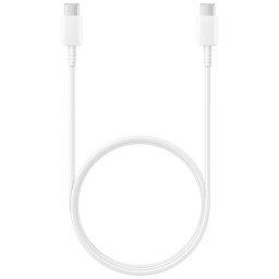 Data кабел Samsung USB-C/USB-C Data Cable 3A 1m - Бял, EP-DA705BWE