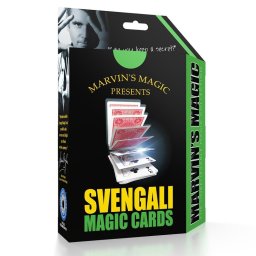 Комплект фокуси Marvin′s Magic Svengali, 20 фокуса с карти Свенгали