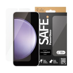 Стъклен протектор Safe Samsung S23 FE, CaseFriendly, Черен