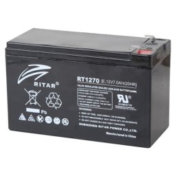 ОЛОВНА БАТЕРИЯ RITAR, (RT1270) AGM, 12V, 7AH
