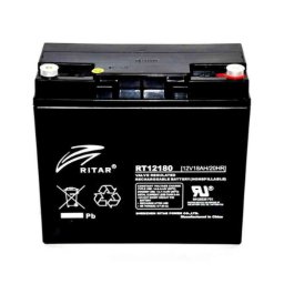 ОЛОВНА БАТЕРИЯ RITAR, (RT12180) AGM, 12V, 18AH