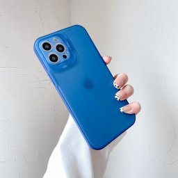 Гръб Eye-shield Case за iPhone 12 - Син