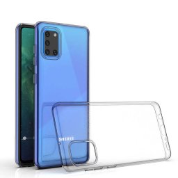 Гръб TPU bumper back acrylic за Samsung Galaxy A31 - Прозрачен