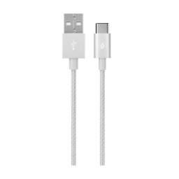 Кабел AlumiCable Type C 2.0 Charge/Data Cable, Сребрист