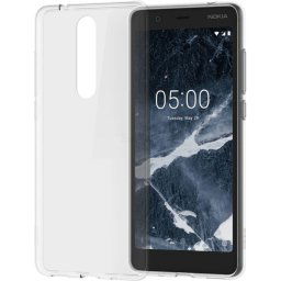 Оригинален гръб Clear Nokia 5.1 - Прозрачен
