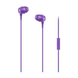 Слушалки Pop In-Ear Headphones with Microphone, 3.5mm - Лилави