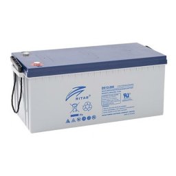 Оловна гелова батерия Ritar Power DG12-200, 12V, 200Ah, GEL, F10/M8 конектори