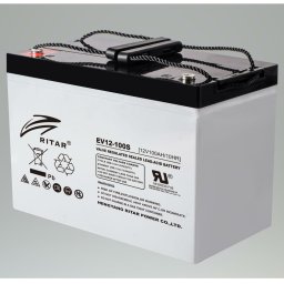Акумулаторна батерия Ritar Power EV12-100S, 12V, 100Ah, GEL, F15(M6)/F12(M8) конектори