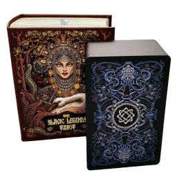 Оригинални карти Таро The Slavic Legends Tarot (черни ръбове)