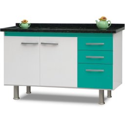 GABINETE BALCÃO DE COZINHA SEM PIA - TRADICIONAL MEDIO