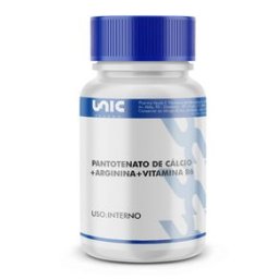 Arginina + pantotenato de cálcio + Vitamina B6