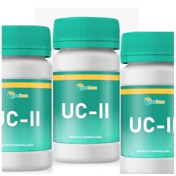 UC-II Autêntico ( Colágeno Tipo 2 ) 40mg 30 Cáps (3UND)