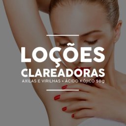 Kit Clareador Citrolumine 8 30G + Loção Clareadora para Axilas ou Virilhas Roll-on 70ml + Ácido Kójico 50g