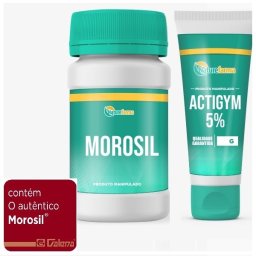 Morosil 30Caps + Actigym 50g Com Selo de Autenticidade