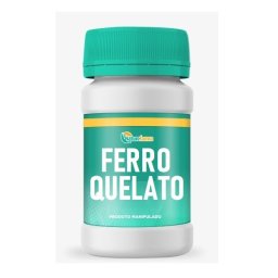 Ferro Quelato 50mg 60 Cápsulas
