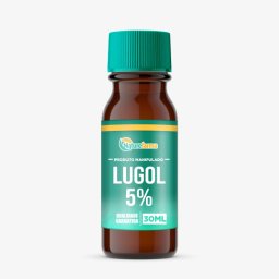 Lugol 5% Iodo Ressublimado Inorgânico 30ml