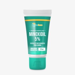 Minoxidil 5% com Fator para Barba - 30gr