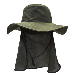 Chapéu com Proteção Pescoço