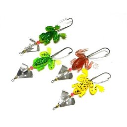 Isca Artificial Frog Rã Encastoado com Hélice