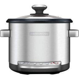PANELA ELETRICA EM ACO INOX 3.7L ANTIADERENTE TRAMONTINA – PRATA/PRETA