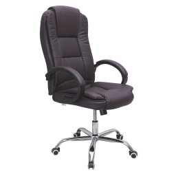 CADEIRA ESCRITÓRIO HOME OFFICE LE CHEF CROMADA