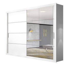 Guarda-Roupa Casal 8 Espelhos 2 Portas De Correr 6 Gavetas