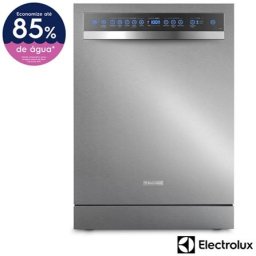 LAVA LOUÇAS ELETROLUX INOX LUXLINE 14 SERVIÇOS AQUAJET 1250W PAINEL TOUCH DIGITAL