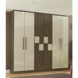 GUARDA-ROUPA MERKEL 6 PORTAS 2.30M 06 GAVETAS