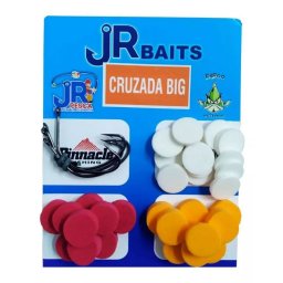 Kit Montagem De Anteninhas Jr Baits Cruzada Big