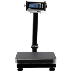 Balança Digital 100kg com Coluna e Visor Bateria Plataforma em Inox Inmetro