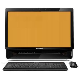 PC ALL IN ONE LENOVO TELA 20 INTEL DUAL CORE 3.20GHZ 2GB RAM HD 320GB GRAV DVD WIN10