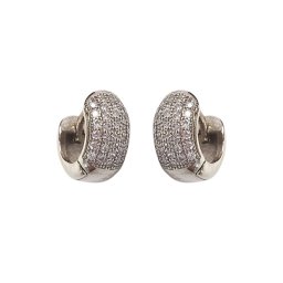 Argola Cravejada | LUMINA | tamanho P