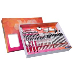 JOGO DE FAQUEIROS TALHERES TRAMONTINA 90 PÇ AÇO INOX