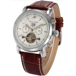 RELÓGIO DE PULSO LUXO CLASSIC KS SHARK BROW STRAP