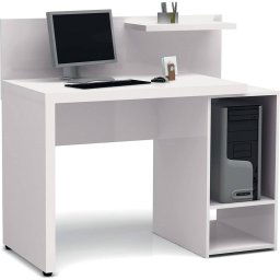 Mesa Para Computador Pc Desktop Quad Style Branco 1m