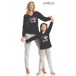 Pijama Infantil Feminino Paulienne em Algodão Dog 21862
