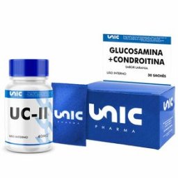 Uc Ii (Colágeno Tipo 2) + Glucosamina Com Condroitina - 30 Sachês