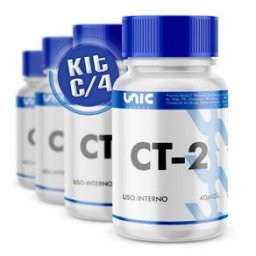 Kit 4 frascos CT-2 Colágeno Tipo II 40mg - 30 Cápsulas (CADA)