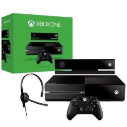CONSOLE XBOX ONE 500GB + KINECT + CONTROLE WIRELESS + HEADSET