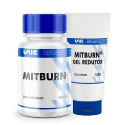 Kit-Redutor-De-Medidas -Mitburn Gel 100G + Cápsula - 30 Cápsulas