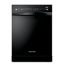 LAVA LOUÇAS BRASTEMP C/ CICLO PESADO E 14 SERVIÇOS PRETO 1250W